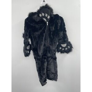 NWT Halloween Costume Infant Cat Costume Kids 9-12M Black Premium 100% Polyester